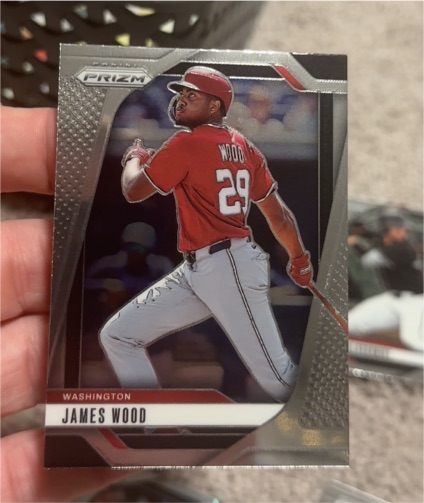 2025 Panini Prizm #38 James Wood — front