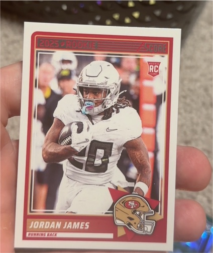 2025 Panini Score #47 Jordan James — front