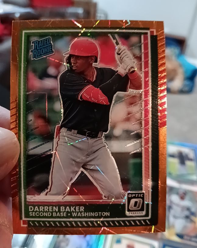 2025 Panini Donruss Optic #43 Darren Baker — front