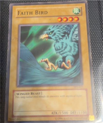1996 Yu-Gi-Oh! MRD-035 Faith Bird — front