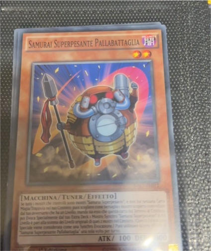 Yu-Gi-Oh! 2017 SP17-EN011 Superheavy Samurai Battleball — front