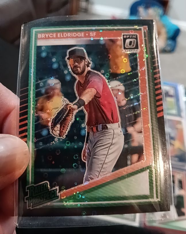 2025 Donruss Optic #185 Bryce Eldridge — front