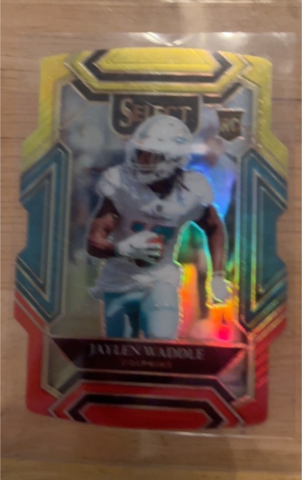 2021 Panini Select #248 Jaylen Waddle — front