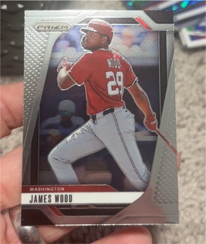 2025 Panini Prizm #38 James Wood — front
