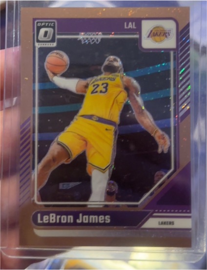 2024-25 Panini Donruss Optic #148 LeBron James — front