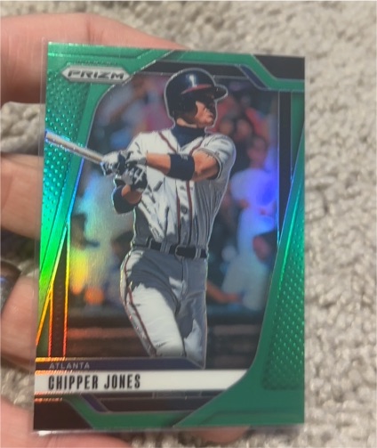 2025 Panini Prizm #220 Chipper Jones — front