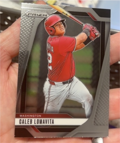 2025 Panini Prizm #229 Caleb Lomavita — front