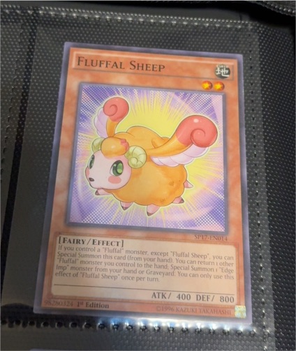 2017 Yu-Gi-Oh! SP17-EN014 Fluffal Sheep — front