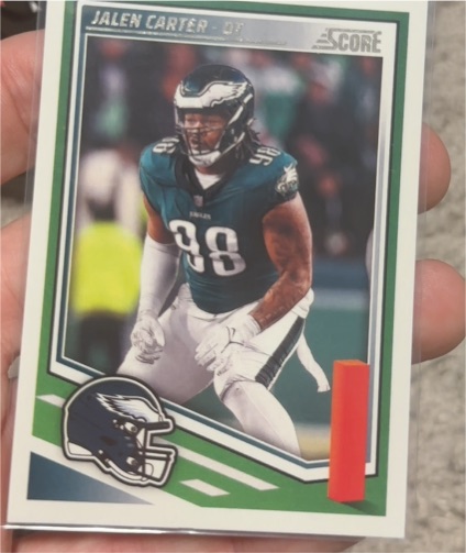 2025 Panini Score #64 Jalen Carter — front