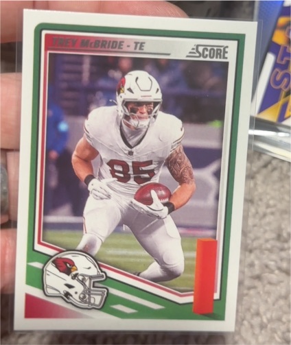 2025 Panini Score #5 Trey McBride — front