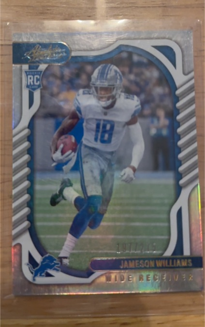 2022 Panini Absolute #108 Jameson Williams — front