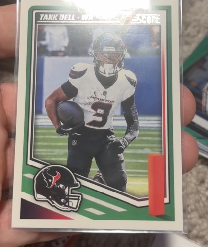 2025 Panini Score #131 Tank Dell — front