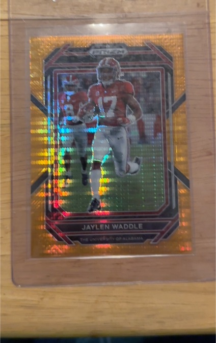 2023 Panini Prizm Draft Picks Jaylen Waddle — front