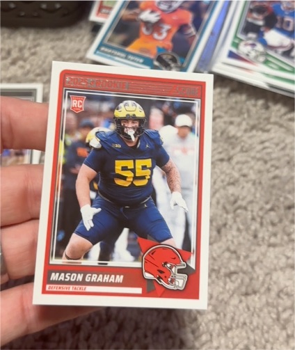 2025 Panini Score #22 Mason Graham — front