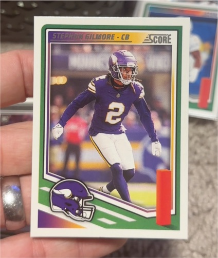 2025 Panini Score #81 Stephon Gilmore — front