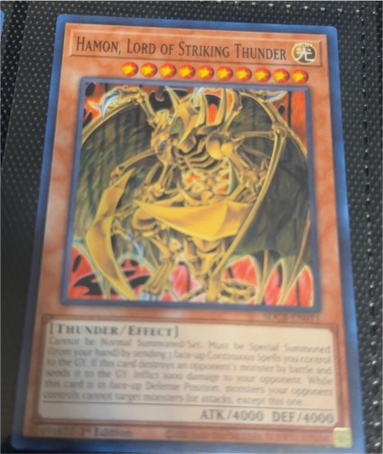 2006 Yu-Gi-Oh! SOI-EN002 Hamon, Lord of Striking Thunder — front