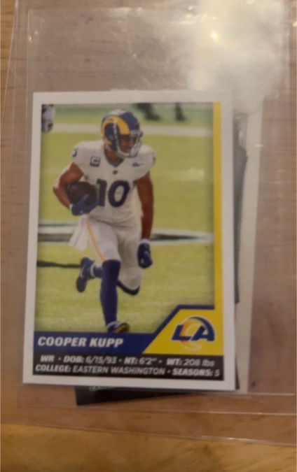 2021 Panini NFL Sticker & Card Collection #510 Cooper Kupp — front