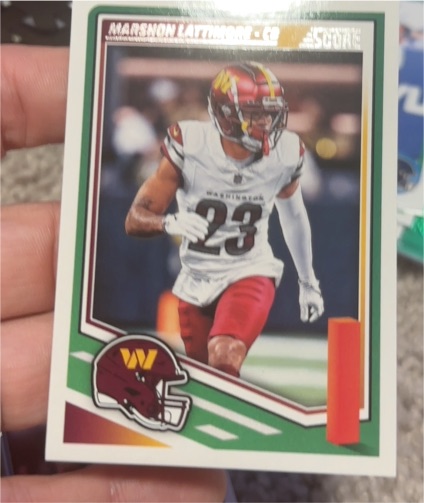2025 Score #165 Marshon Lattimore — front