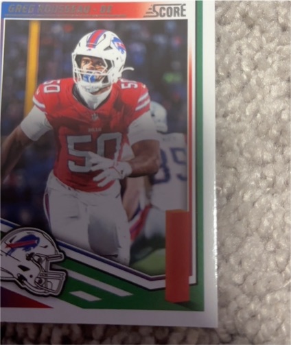 2025 Panini Score #239 Greg Rousseau — front