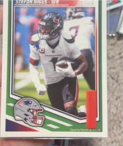2025 Score #71 Stefon Diggs — front