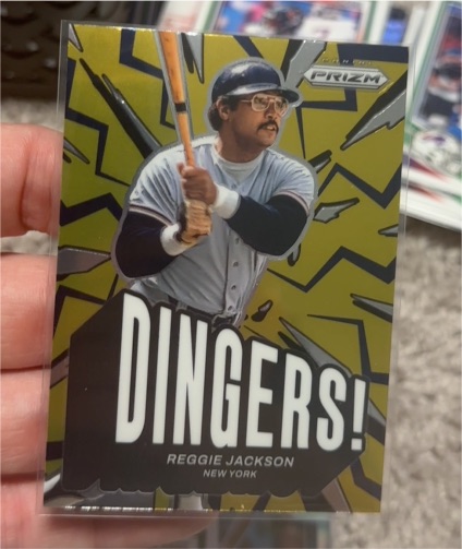 2025 Panini Prizm #24 Reggie Jackson Dingers! — front