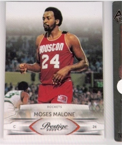 2009-10 Panini Prestige #143 Moses Malone — front
