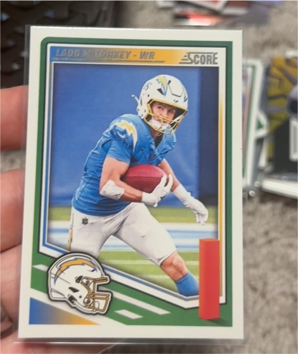 2025 Panini Score #65 Ladd McConkey — front