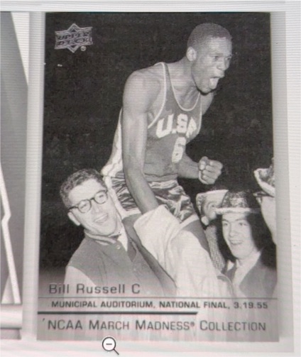 2014-15 Upper Deck March Madness #BR1 Bill Russell — front