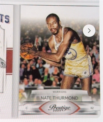 2009-10 Panini Prestige #117 Nate Thurmond — front