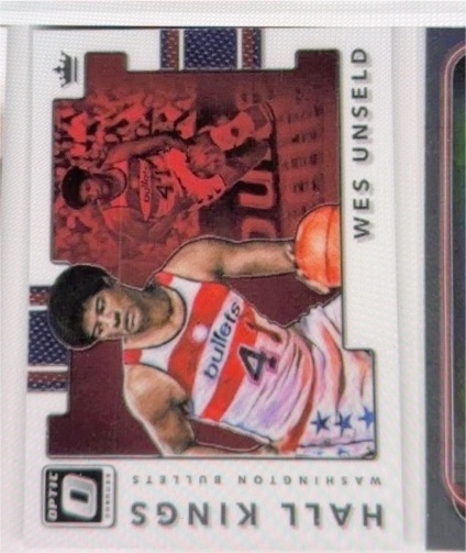 2017-18 Donruss Optic #13 Wes Unseld Hall Kings — front