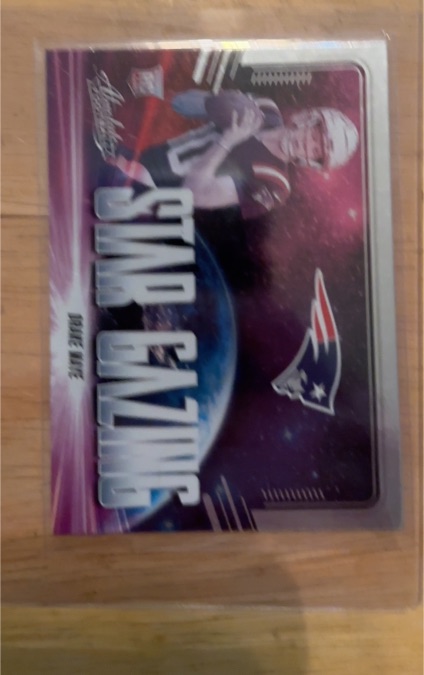 2024 Panini Absolute Star Gazing #SG-DME Drake Maye — front