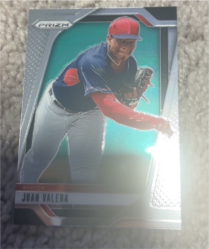 2025 Panini Prizm #215 Juan Valera — front