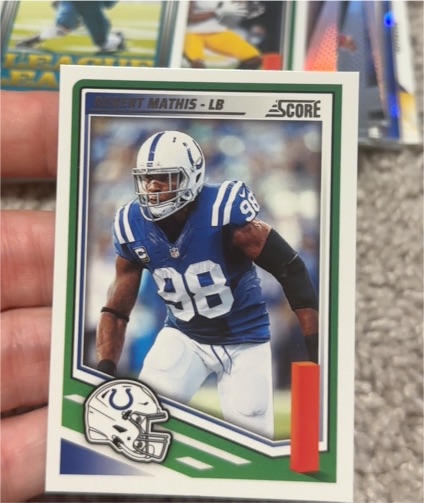 2025 Panini Score #271 Robert Mathis — front