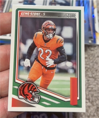 2025 Panini Score #148 Geno Stone — front