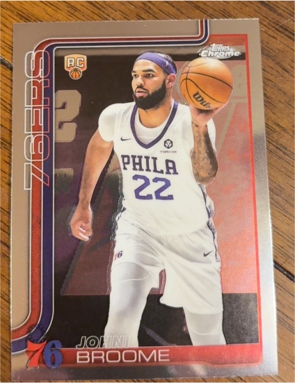 2025-26 Topps Chrome #285 Johni Broome — front
