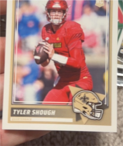 2025 Score #71 Tyler Shough — front