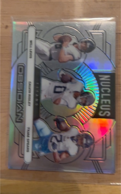 2024 Panini Obsidian #22 Nucleus DK Metcalf, Tyler Lockett, Geno Smith — front