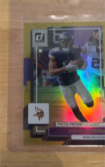 2022 Donruss Optic #129 Justin Jefferson — front