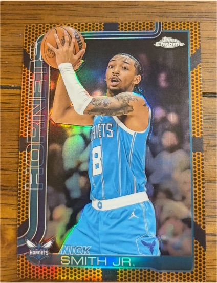 2025-26 Topps Chrome #26 Nick Smith Jr. — front