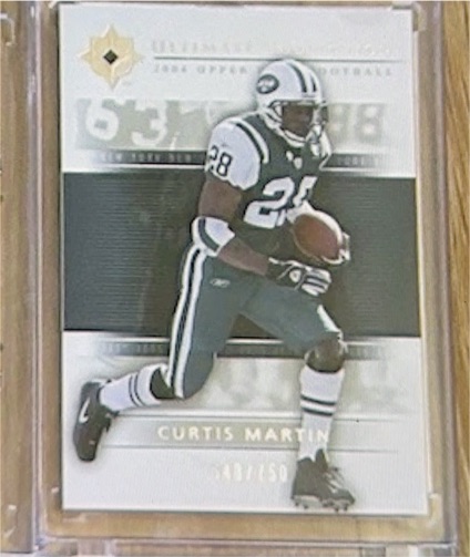 2004 Upper Deck Ultimate Collection #65 Curtis Martin — front