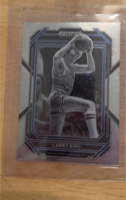 2023 Panini Prizm Draft Picks #95 Larry Bird Indiana State Sycamores — front