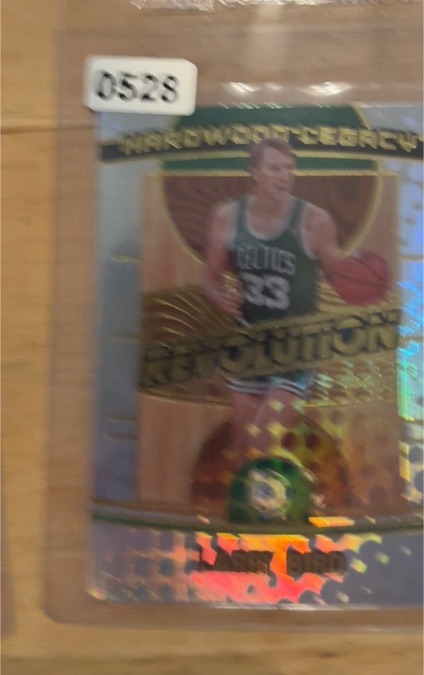 2024-25 Panini Revolution #18 Larry Bird Hardwood Legacy — front