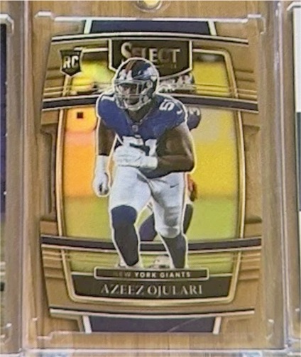 2021 Panini Select Football #91 Azeez Ojulari — front