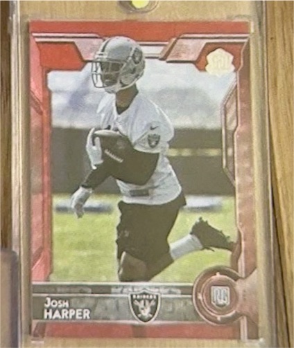 2015 Topps Chrome Mini #123 Josh Harper — front
