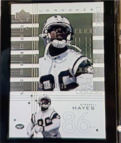 2000 Upper Deck #119 Windrell Hayes Rookie Card — front
