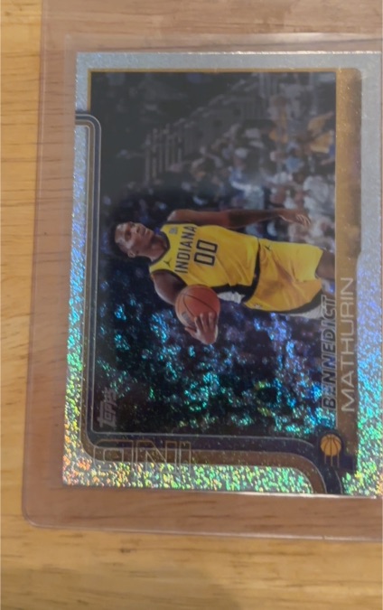 2025-26 Topps #48 Bennedict Mathurin — front