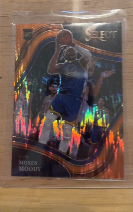 2021-22 Panini Select Courtside #299 Moses Moody — front