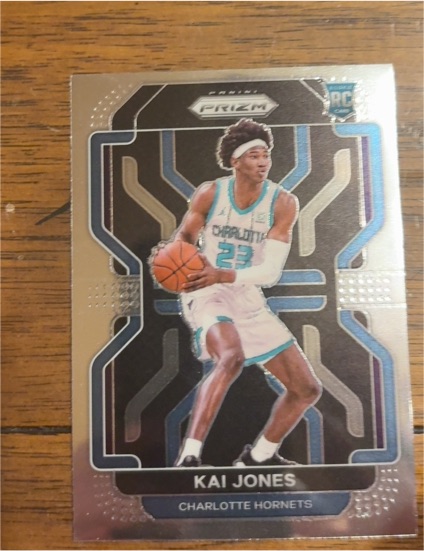 2021-22 Panini Prizm #323 Kai Jones — front