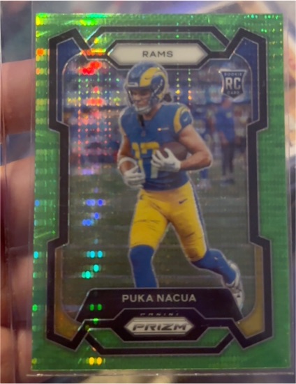 2023 Panini Prizm #357 Puka Nacua — front