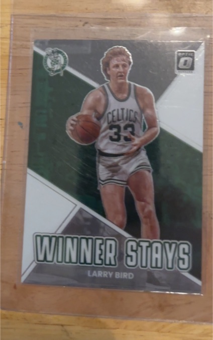 2022-23 Donruss Optic #15 Larry Bird Winner Stays — front